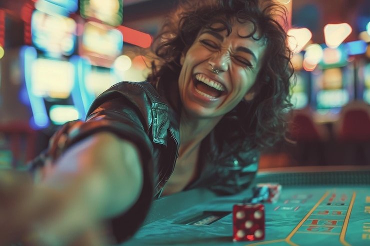 Slot game interface showing tournament leaderboard